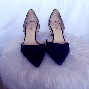 Nine West Navy Kitten Heels